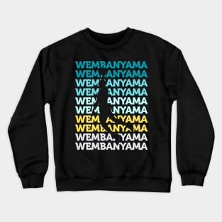 Wembanyama Basketball Amazing Gift Fan Crewneck Sweatshirt